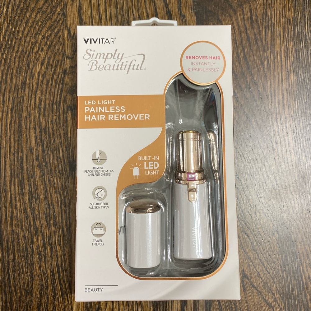 NWT Vivitar LED Light Painless Hair Remover